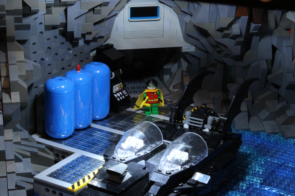 welovetoys Making Batcave out of LEGO!