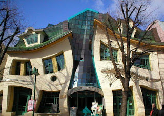 Unique building in Poland - Crooked House