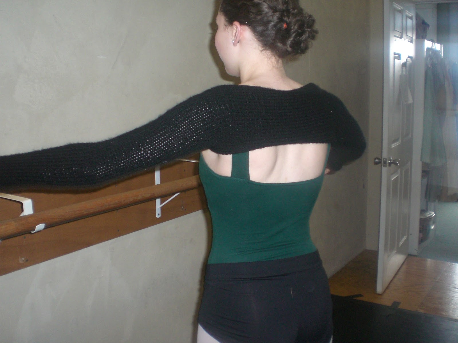 100 Made By Me Ballet Shrug FREE Pattern