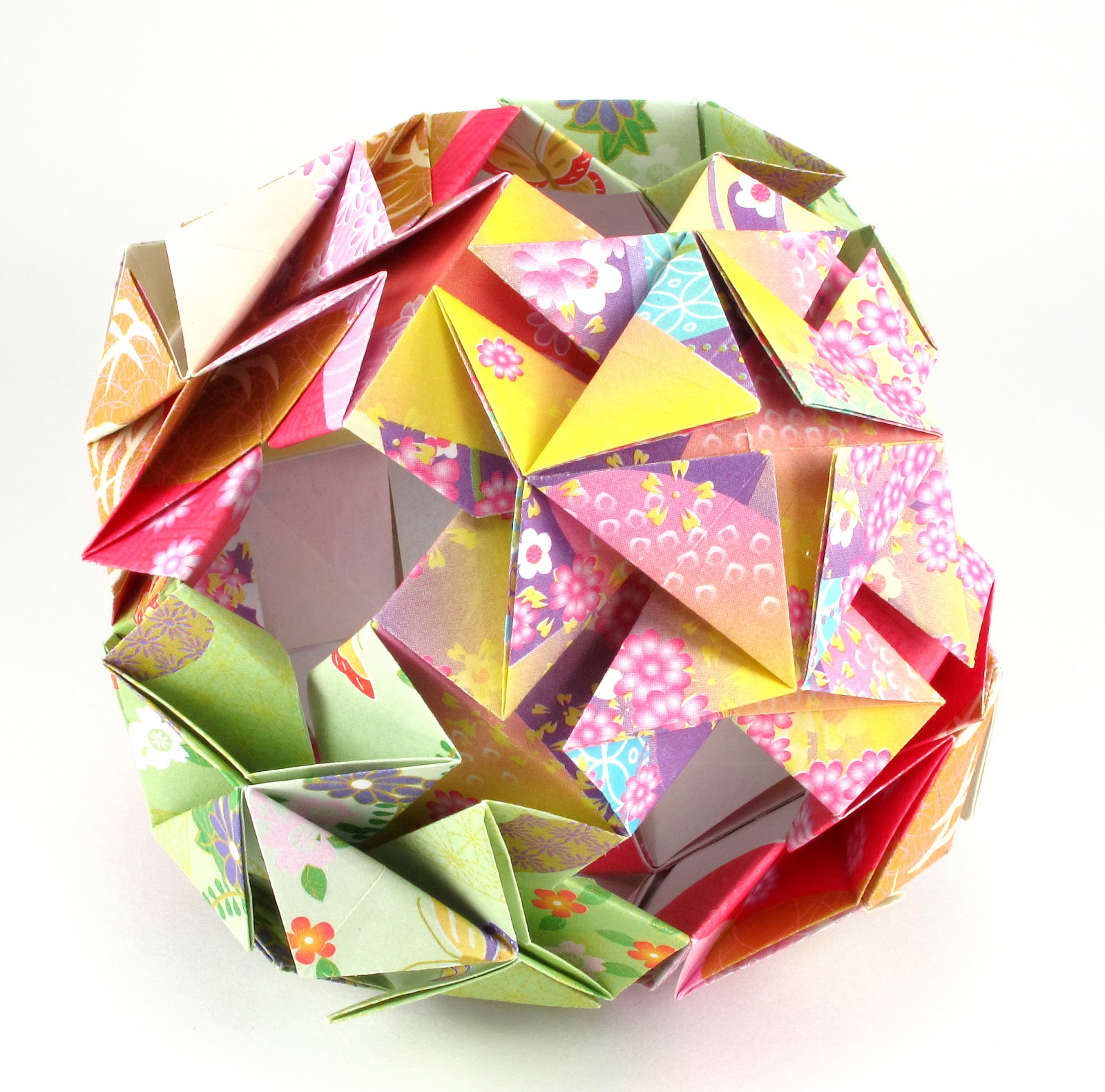 Bead Origami Origami Interlude Flower Cube