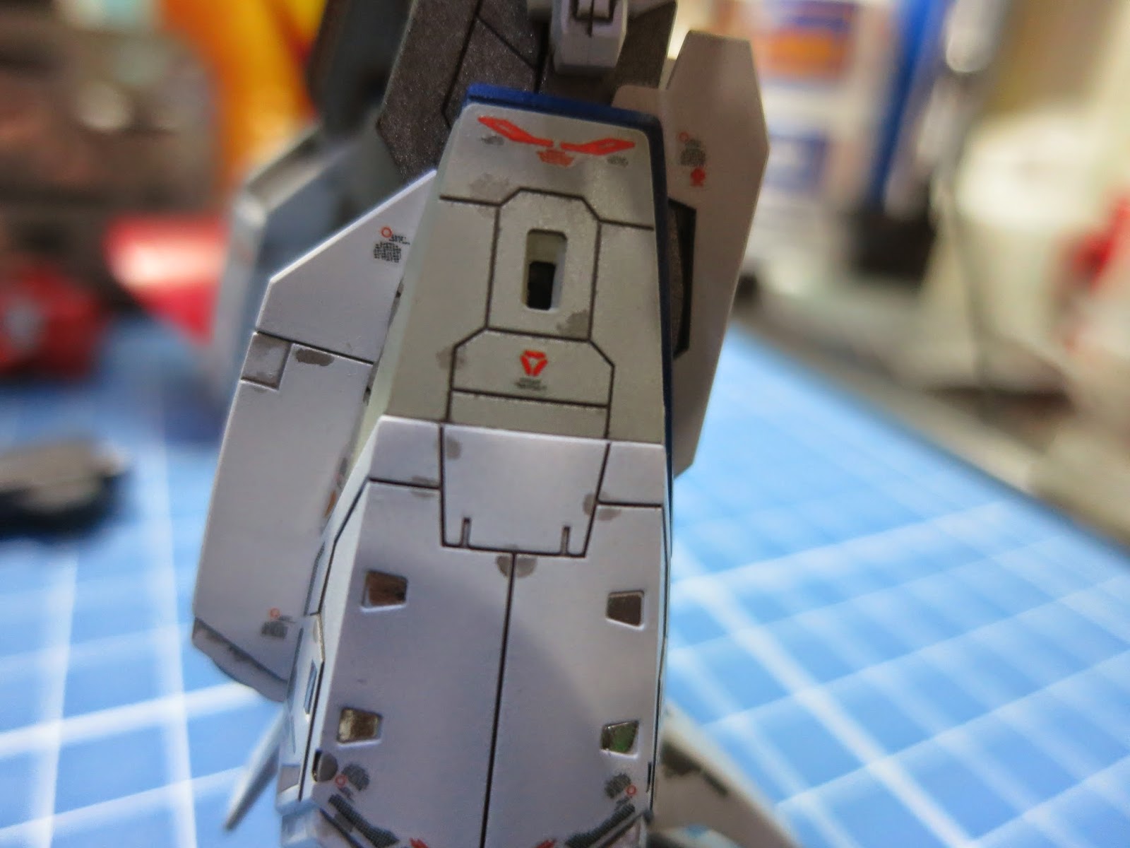 S S G U N P L A panel wash with tamiya's panel line accent color