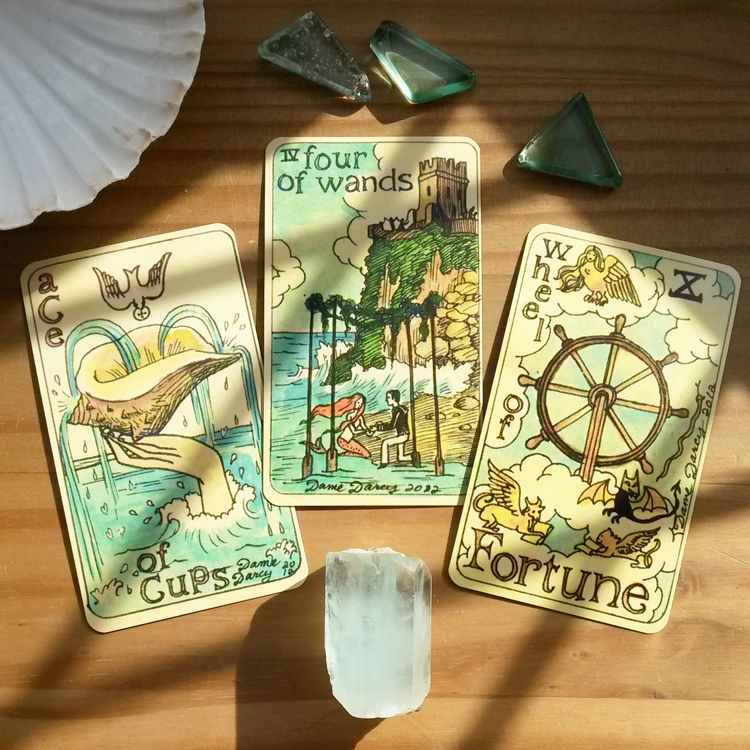 Seventh Element Dame Darcy's Mermaid Tarot Review