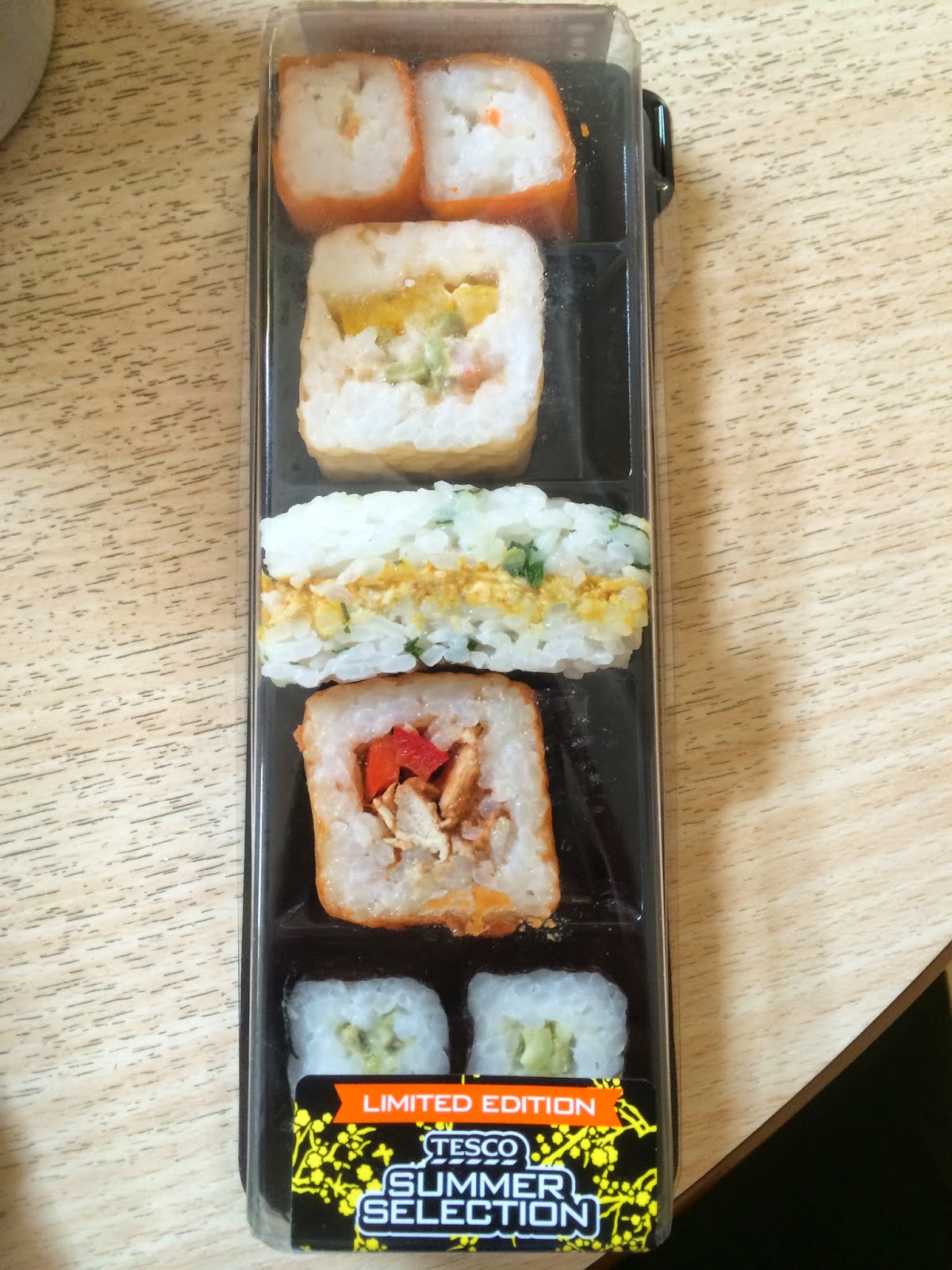 FOODSTUFF FINDS Sushi Tesco Summer Selection (Ltd Ed) [Review by