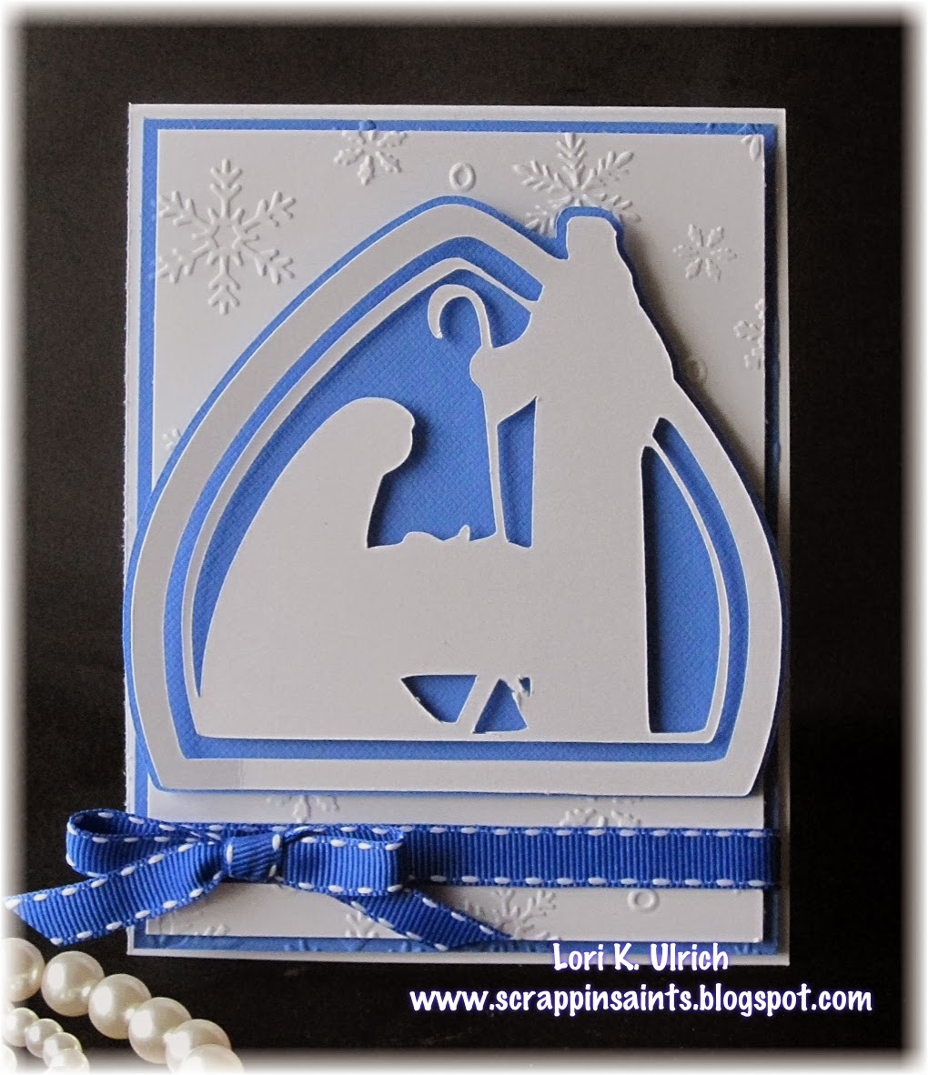 Papercrafts by SaintsRule! Exploring Cricut Christmas Cards Challenge