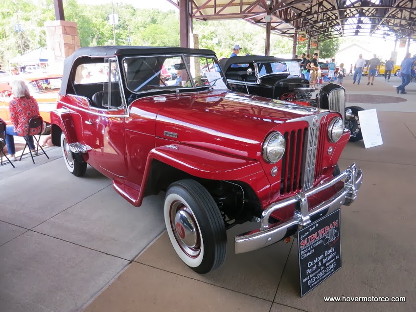 HOVER MOTOR COMPANY Perfect conditions at the Turkey Creek Car Show in