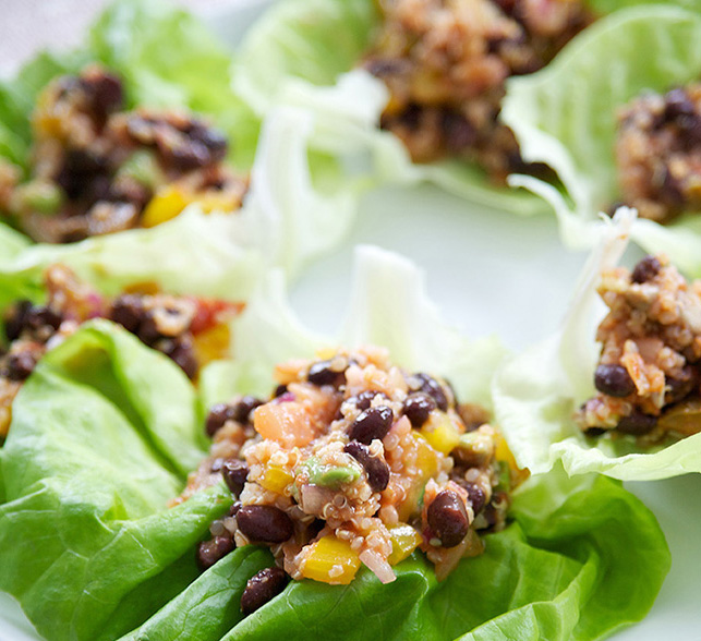 Style Me Green QUINOA LETTUCE WRAPS