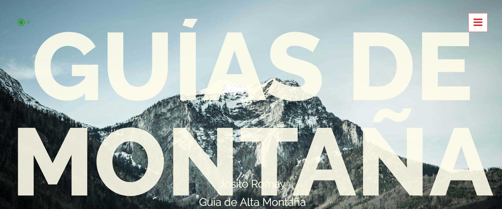 Guía de Alta Montaña