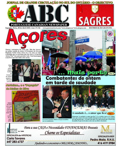 ABC Portuguese Canadian Newspaper edition  2011