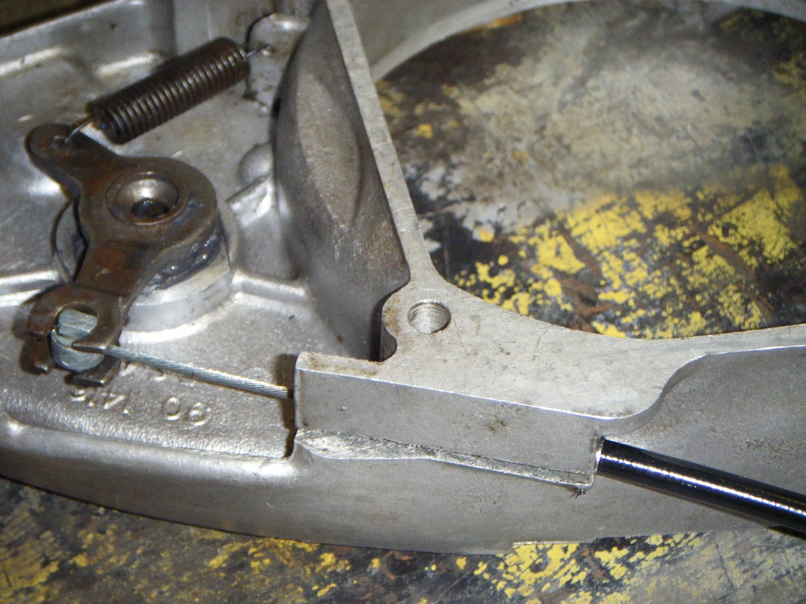 my bsa bantam d7 Stiff Clutch