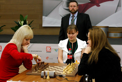 Women's World Chess Championship Match 2013 between the current World  Champion Anna Ushenina of Ukraine and her challenger, H…