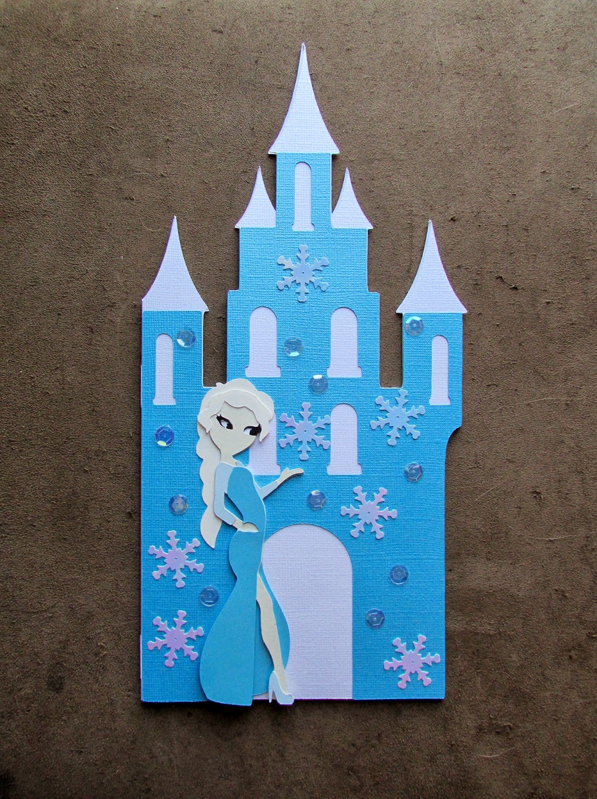 Carol's Creations Disney's Frozen Elsa Inspired Birthday card