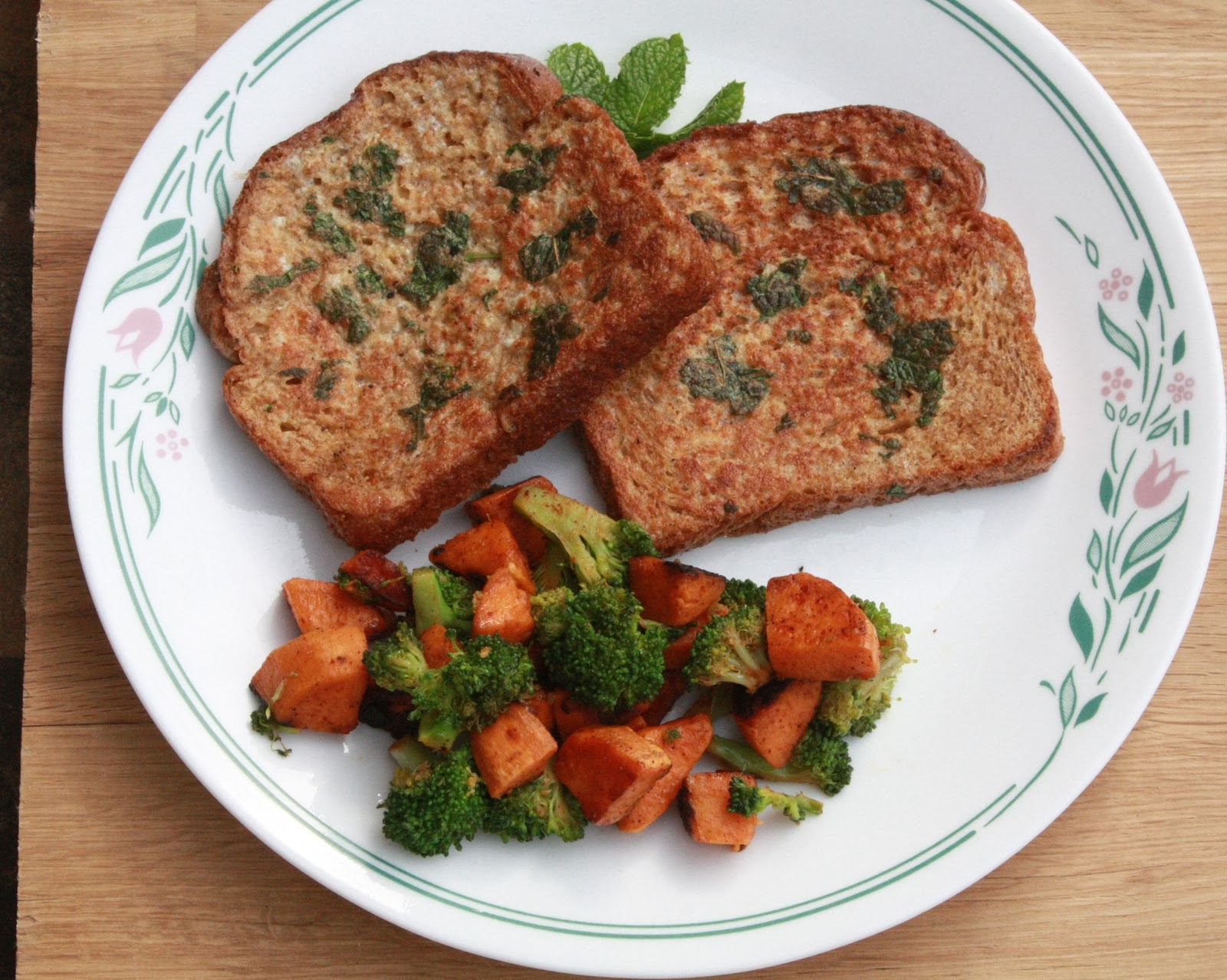 Yum! Yum! Yum! Sweet Potato and Broccoli Saute
