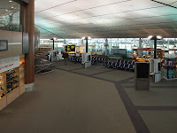 Brunei International Airport departure lounge