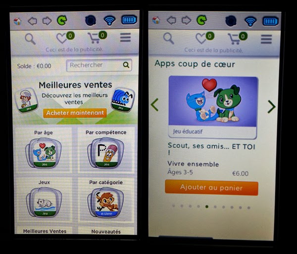 leappad 3x francais