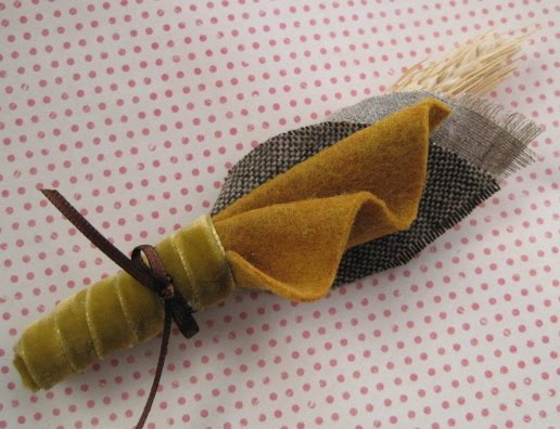 like wheat and leaves for fall weddings or flowers created from felt like wheat and leaves for fall weddings or flowers created from felt