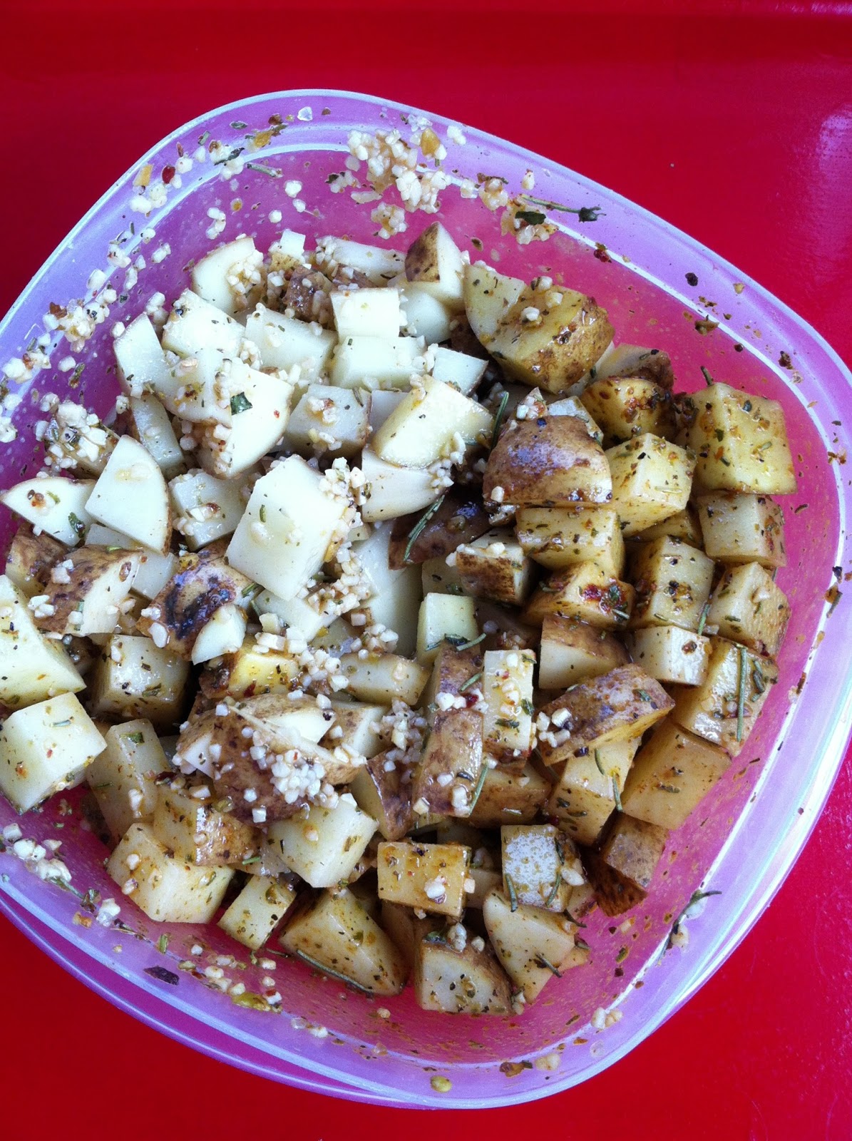 The Iowa Farmer's Wife IMM Garlic Home Fries