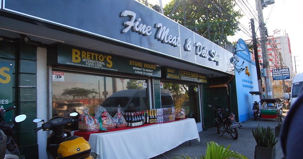Bretto's Fine Meat & Deli Shop, Angeles City