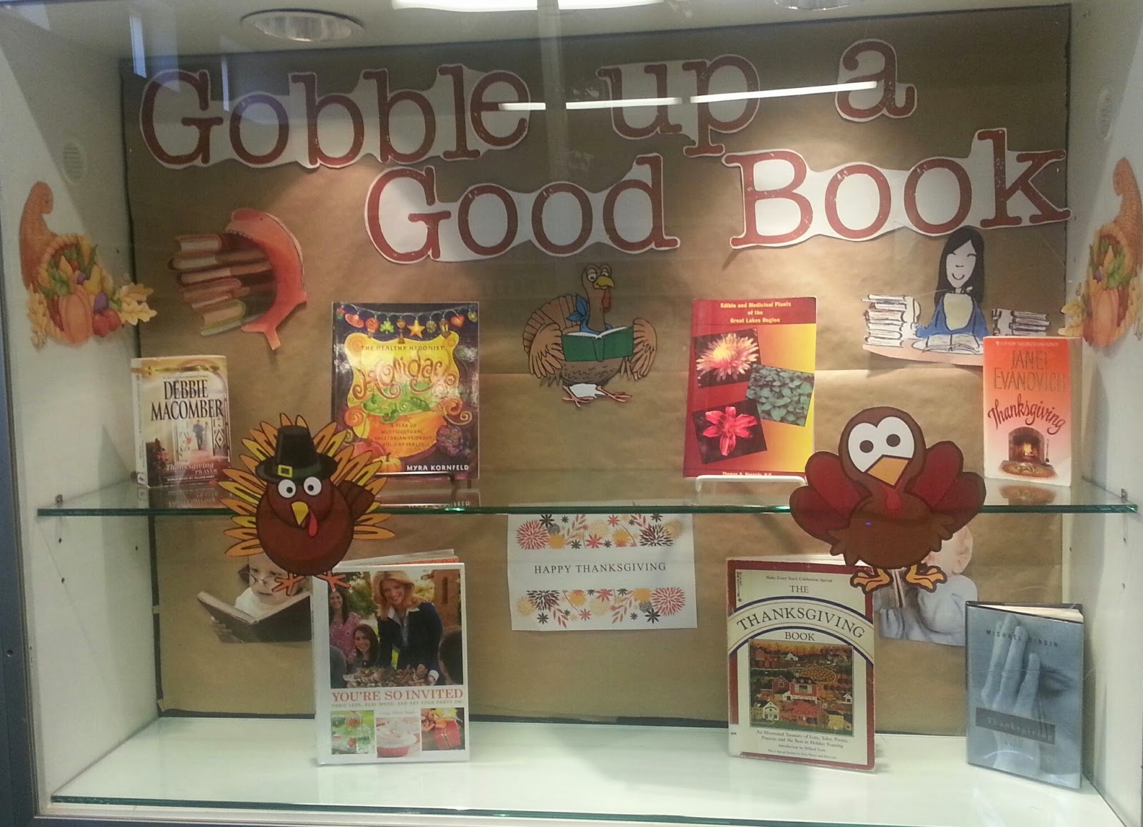 Oberlin Public Library Displays November Displays