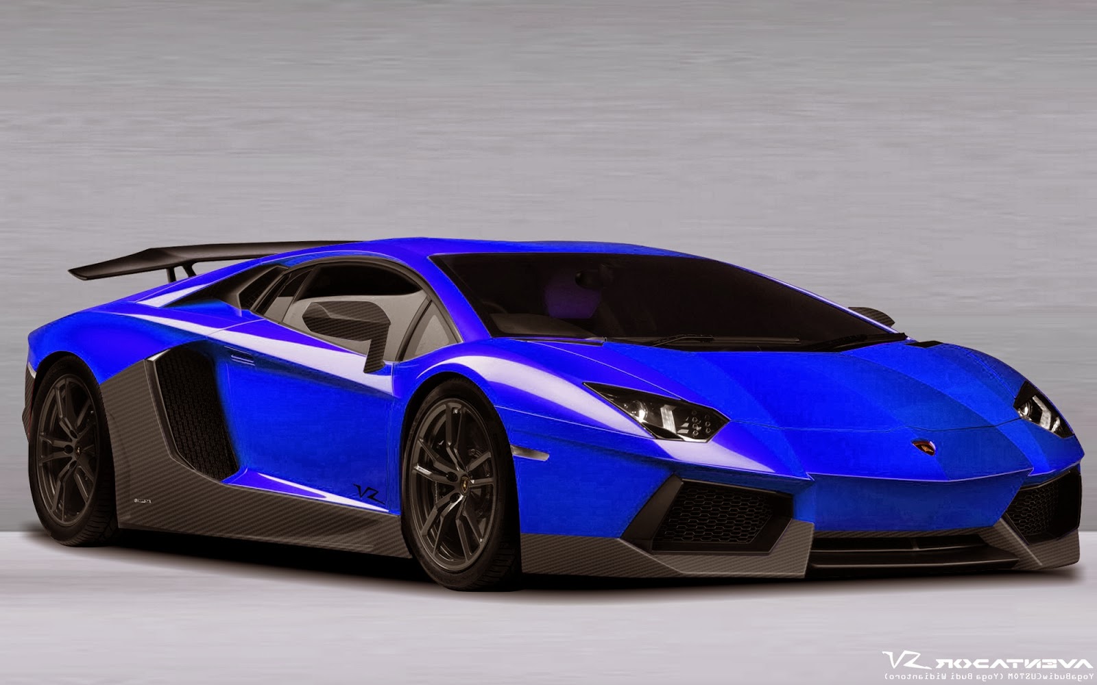 Lamborghini aventador sv blue | Car Wallpaper High Quality