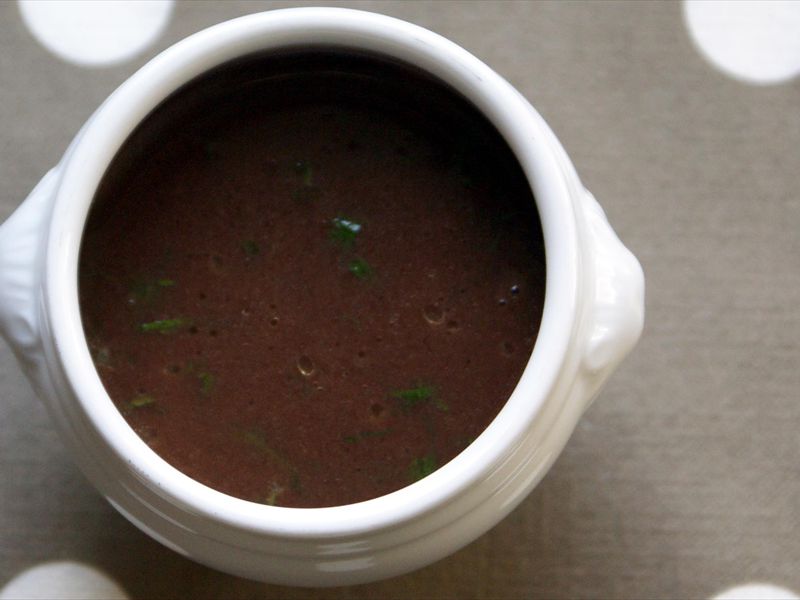 la sauce bordelaise les pieds sous la table