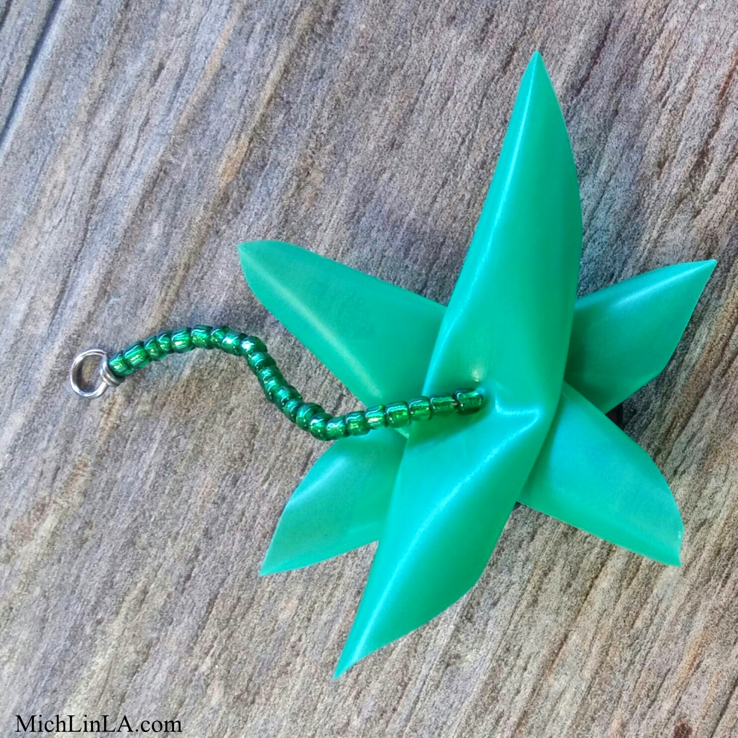 Mich L. in L.A. More Upcycled Drinking Straw Jewelry Make A Posy Necklace