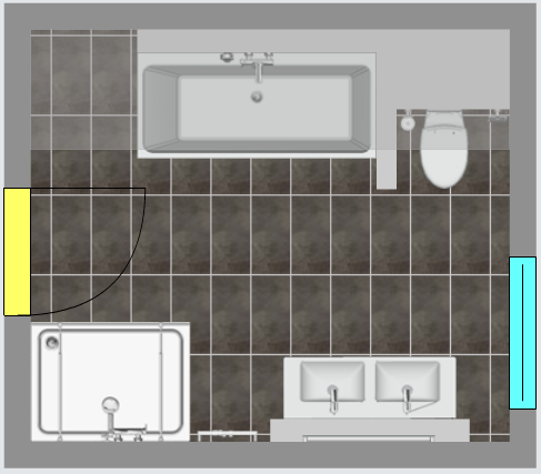 Kasia & Irek - Wir bauen unser Traumhaus: Badplanung