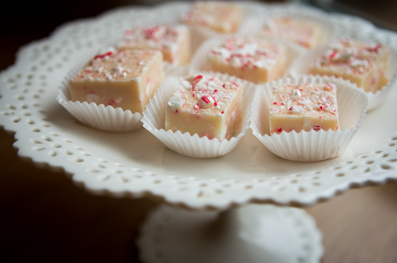 a bit of sunshine kid friendly white chocolate peppermint fudge