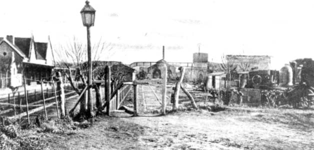 1903 - ESTACION COGLAN FFCC BUENOS AIRES A ROSARIO.