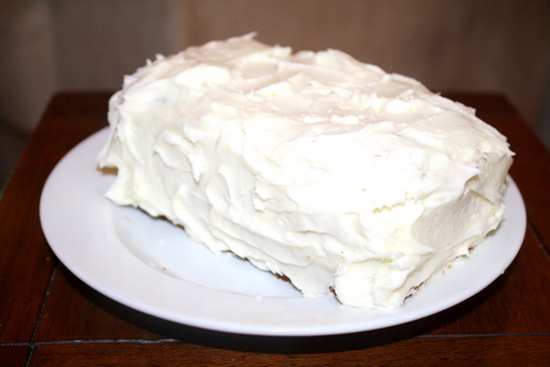 White+carrot+cake+calories