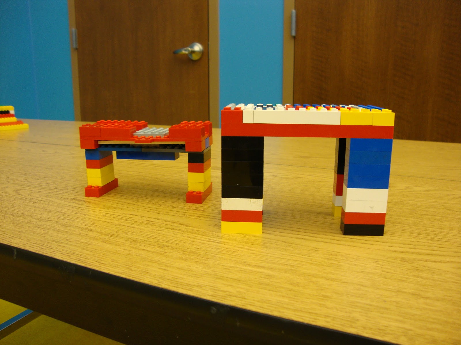 Engineering a LEGO bridge - 10 Fun LEGO Science Activities