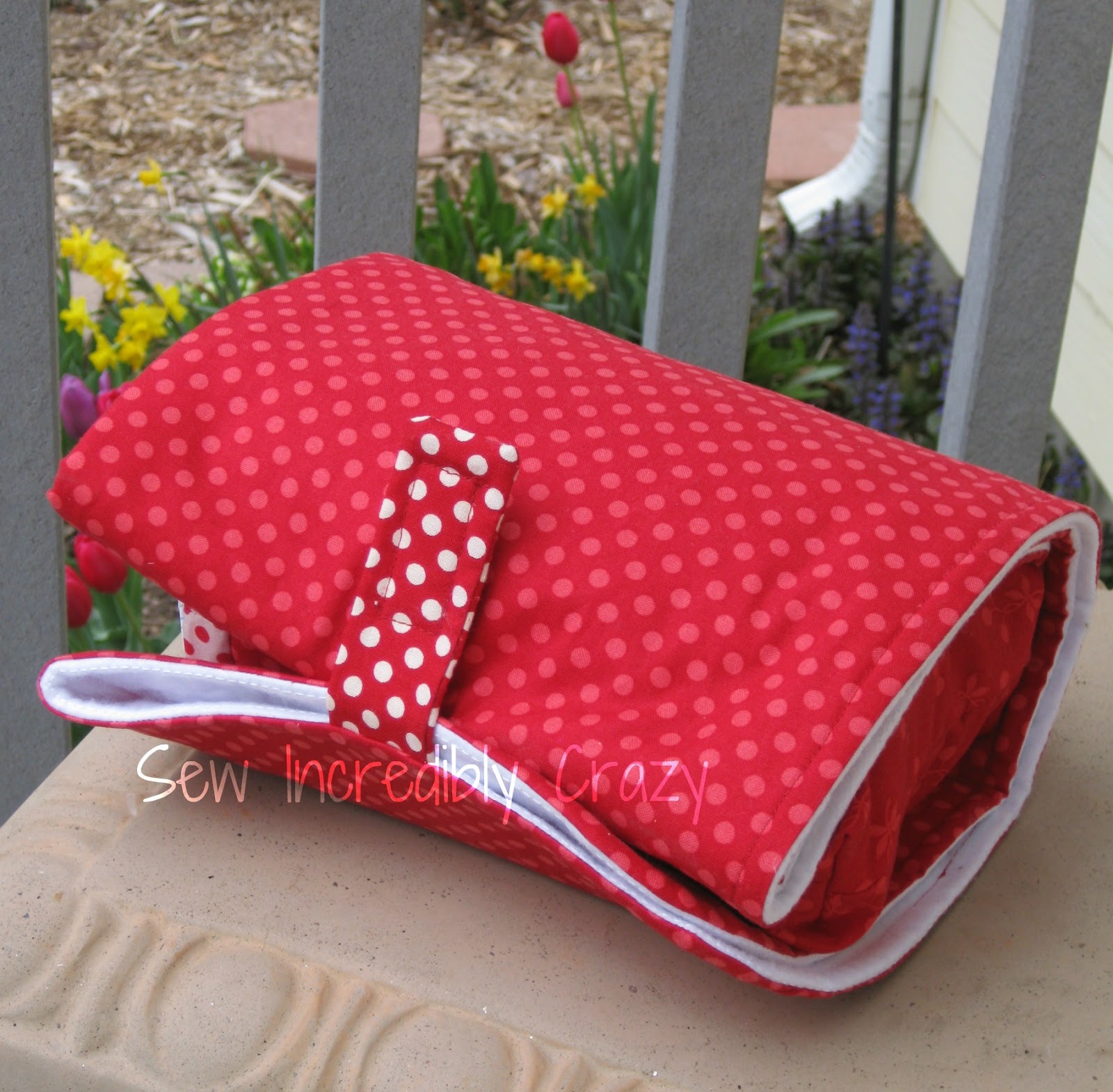 Sew Incredibly Crazy Changing Pad & Diaper Pouch