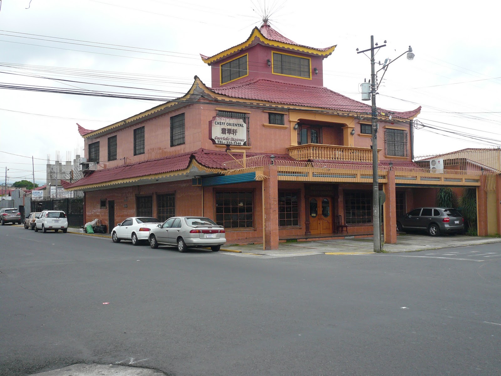 Living in Costa Rica Great Chinese Restaurant in Moravia