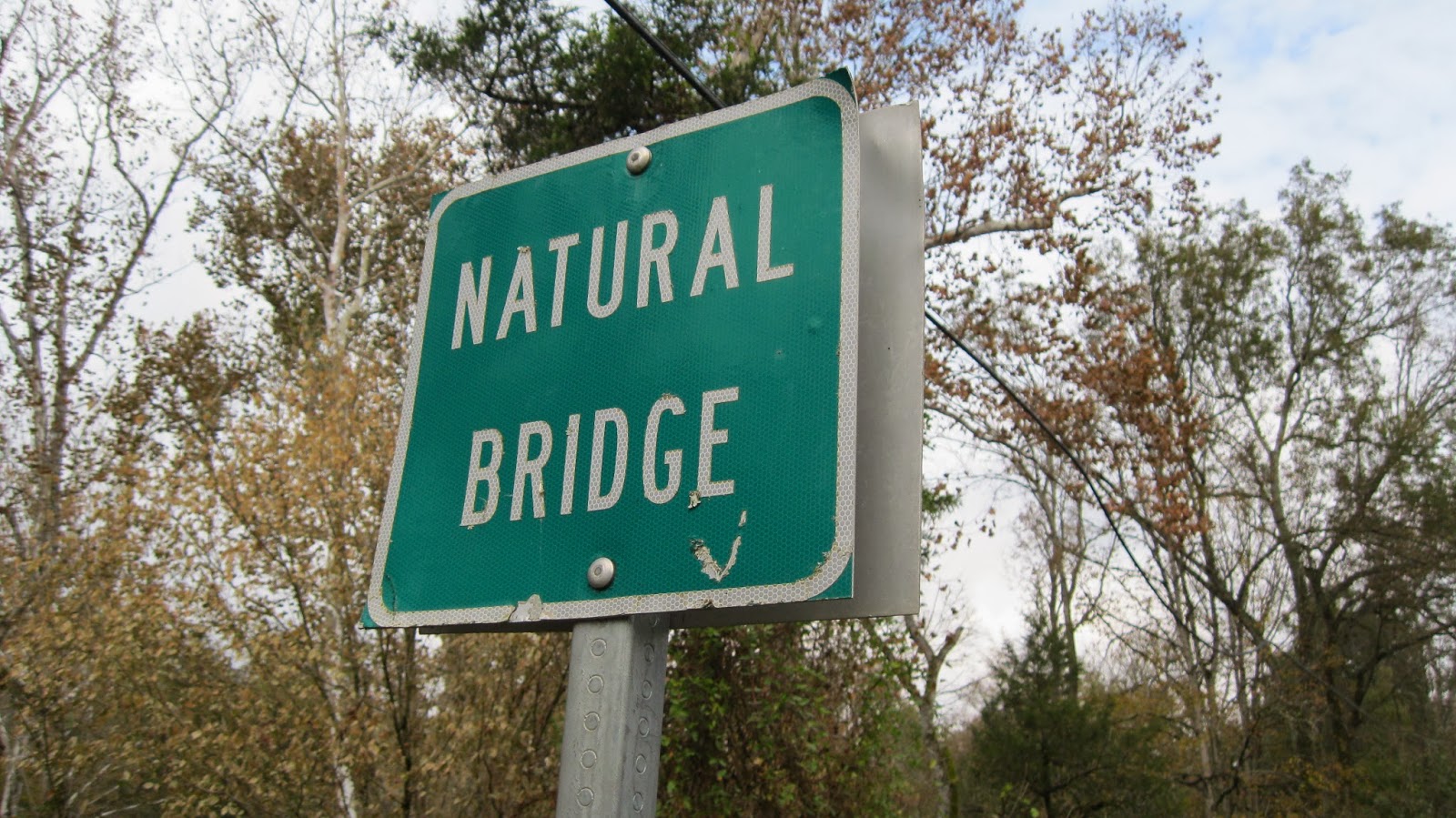 Lee County Virginia Stop 26 Natural Bridge and The Cedars Natural