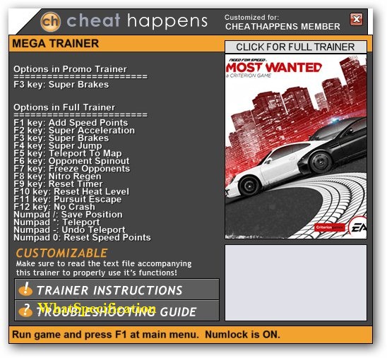 video de trainer 1.4 need for speed most wanted
