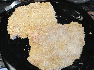 Filetes De Pollo  Adobados Y Rebozados En All-bran (cereales Con Fibra)
