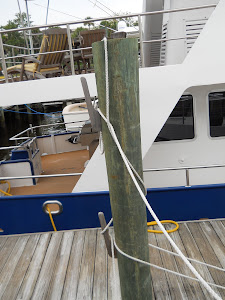 Couldn't do this if you tried! How did I get it so tangled? At ACYacht Builders