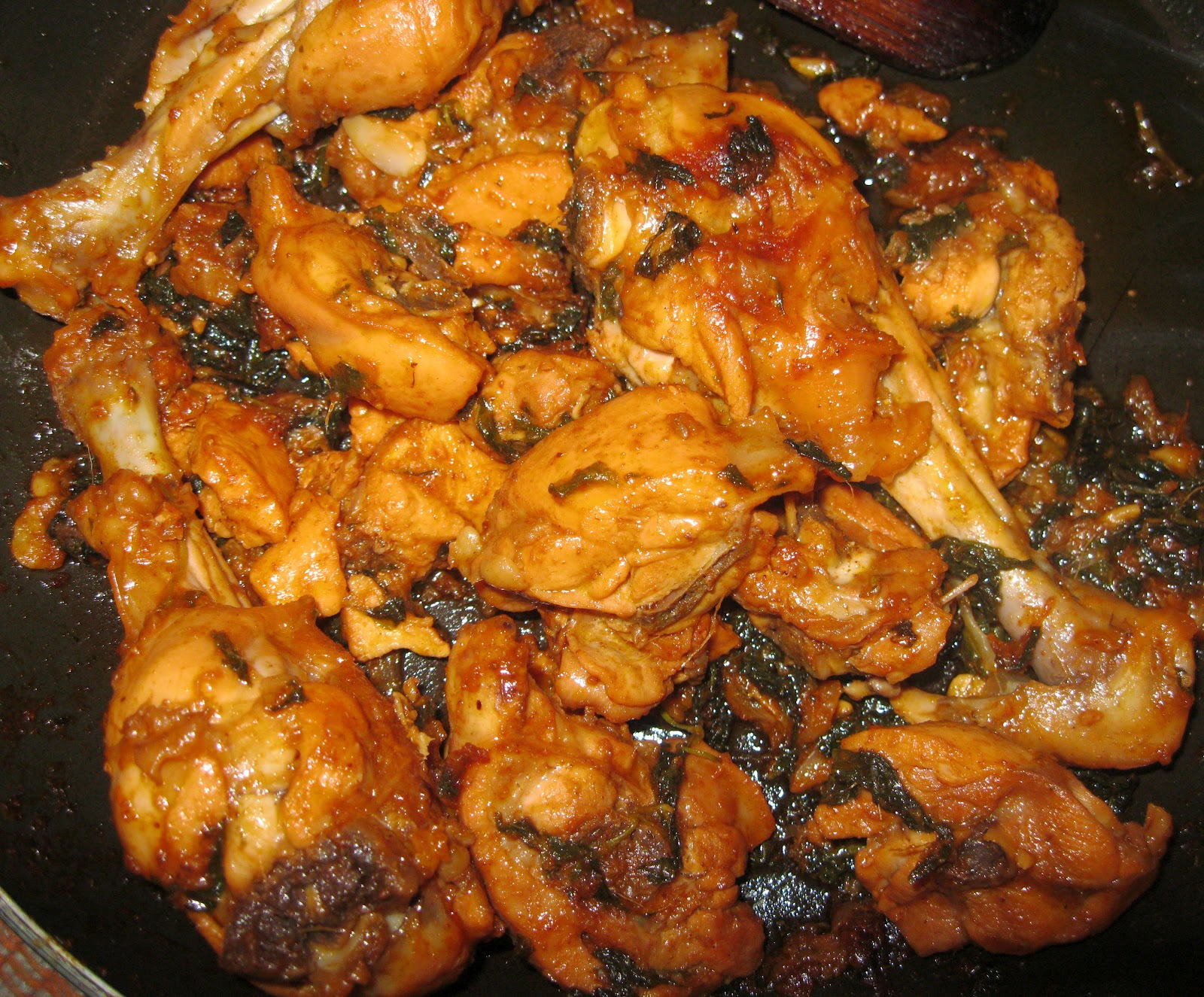 Amrita's kitchen Mint flavoured chicken ( pudina chicken)