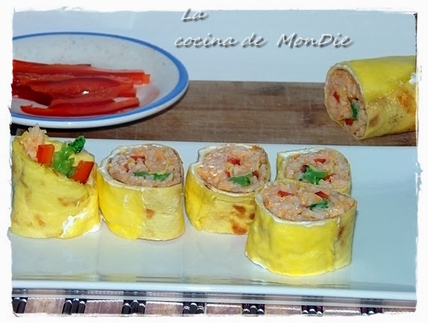 Rollo De Pollo A La Crema De Cacahuete
