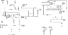 Fan cooling system wiring diagram Circuit for 1985 Volvo 240 DL/GL