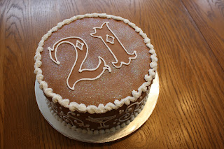 cakes 21st simple birthday elizabeth