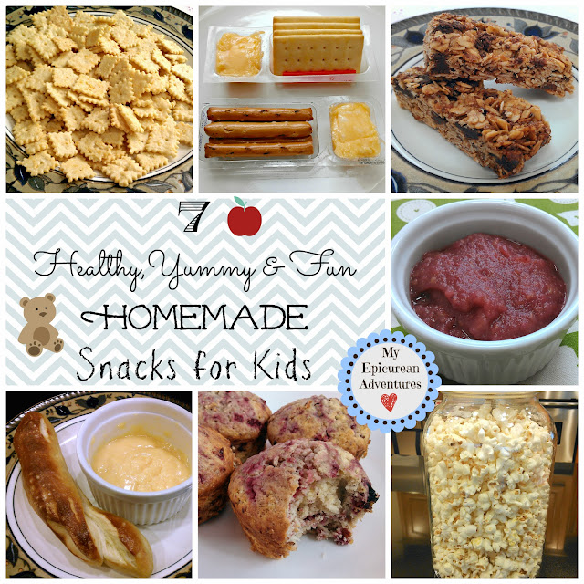 My Epicurean Adventures 7 Healthy, Yummy and Fun Homemade Snacks for Kids