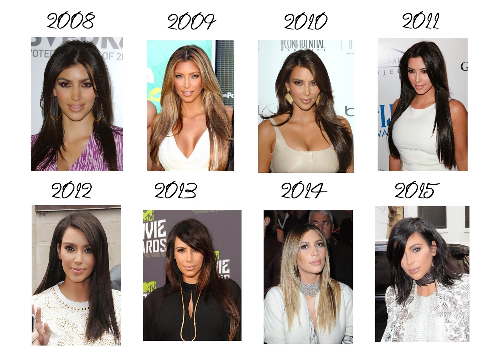 Emovia Catalina Kim Kardashian S Hairstyles