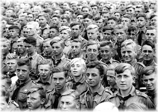  Hitler Youth Nazi convention Nuremberg  1935
