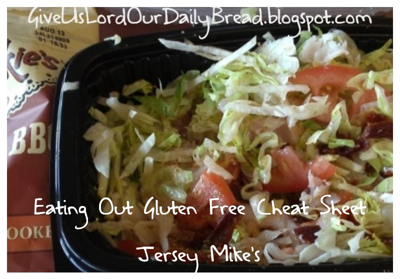 Give Us Lord Our Daily Bread Eating Out Jersey Mike S Subs