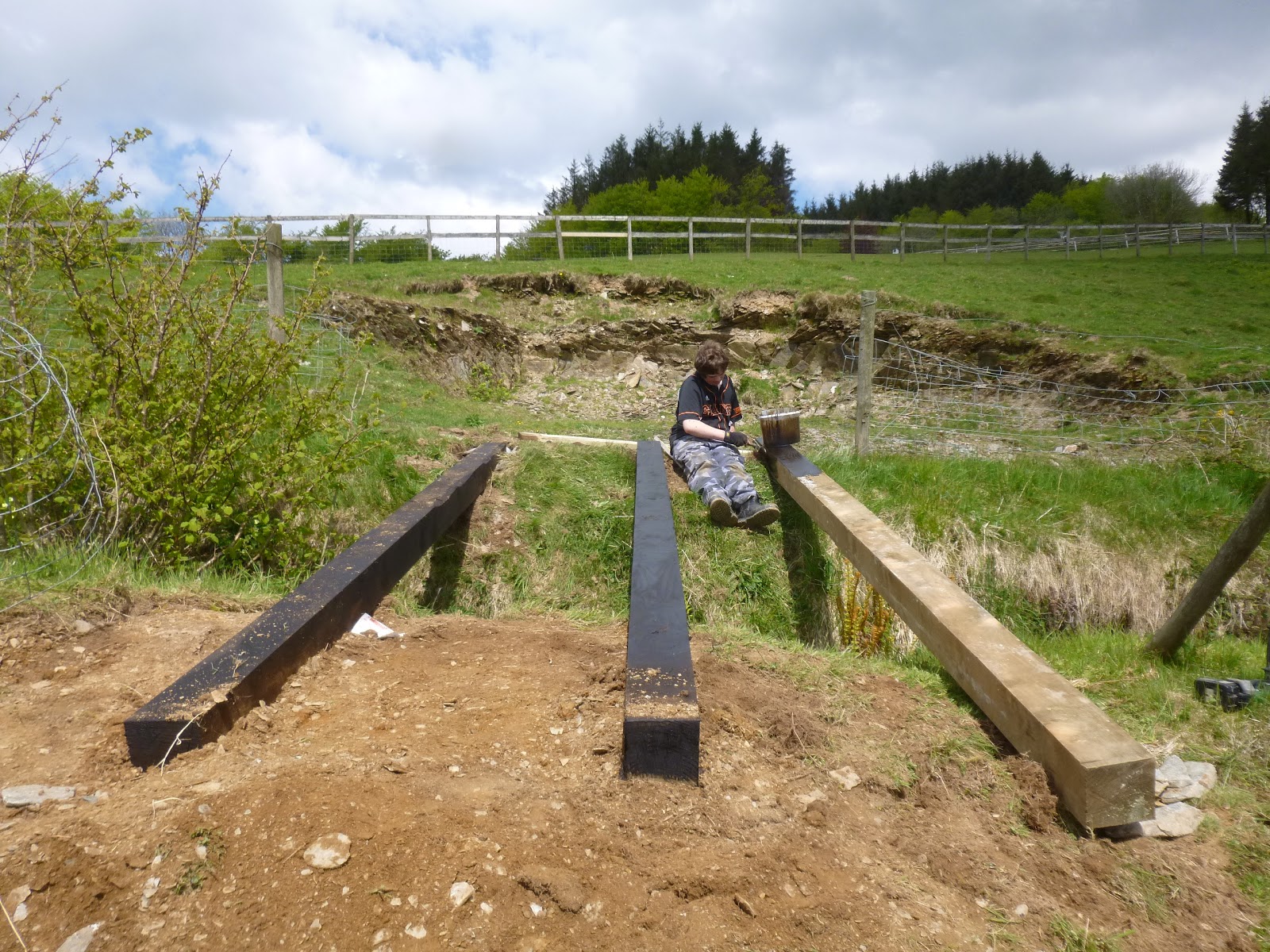 Rockley Farm Bridgebuilding weekend