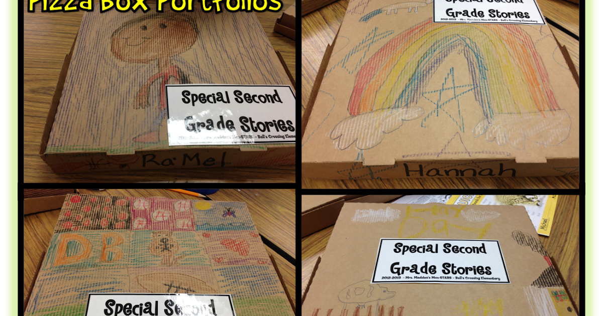 Pizza Box Portfolios & Memoir Writing Unit *Teaching Maddeness*