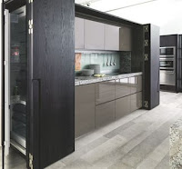 Furnishing kitchen: appliance built 100%