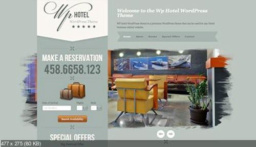 Download Hotel Wordpress Theme v1.0.6