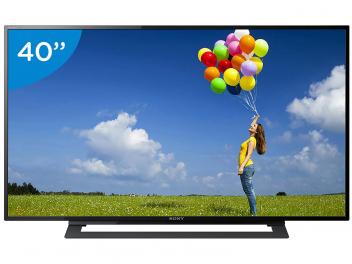 TV LED 40" Sony Full HD KDL-40R355B - Conversor Integrado 2 HDMI 1 USB Bivolt - 40"