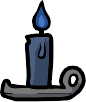 The Candle The Candle space bar item from The Binding of Isaac